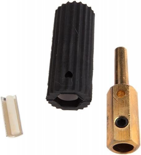 Sure Grip Plug Male Black Sleeve