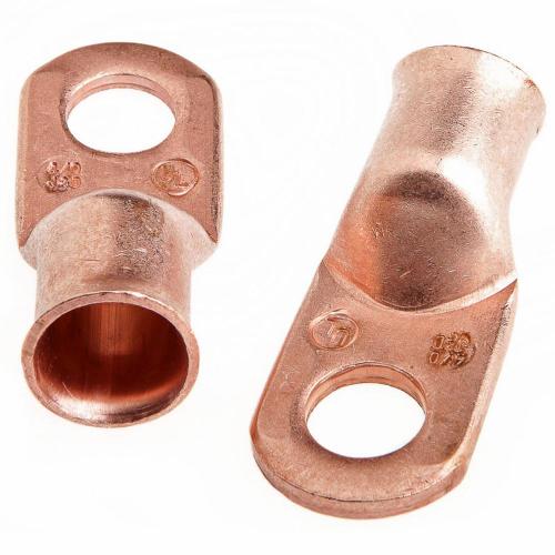 Copper Lug #4/0 Cable 1/2" Stud