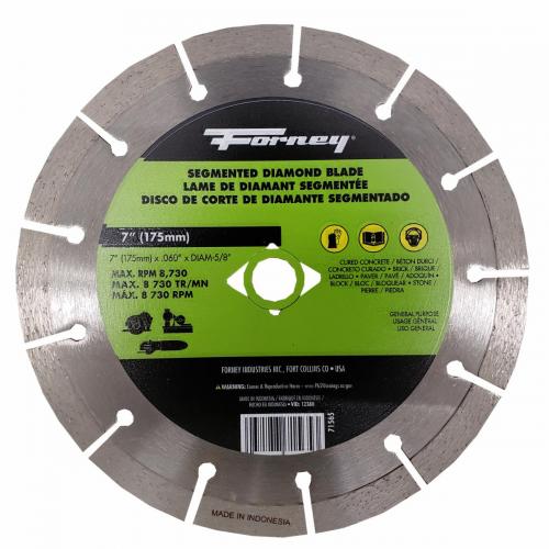 7" Diamond Cut-Off Blade Segment