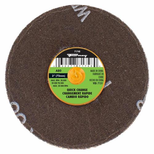 3" 80G Quick Change Sanding Disc
