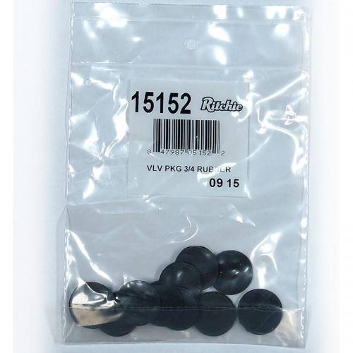 Valve Rubber 15152 Ritchie 10PK