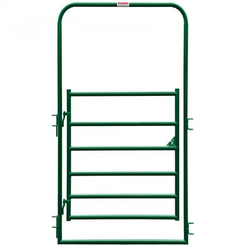 4'w X 8'h Arch Gate Green