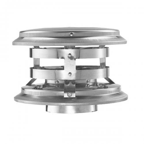 4" Vertical Cap Corn/Pellet