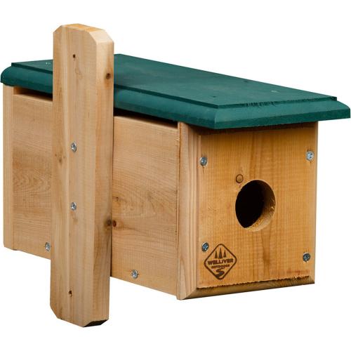 Cedar Horizontal Bluebird House
