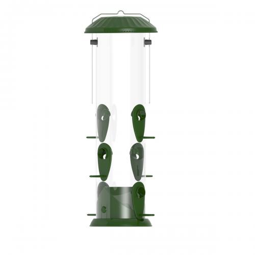 2 In 1 Metal Yellow Bird Feeder