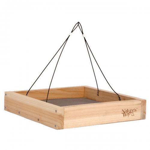 Cedar Tray Bird Feeder