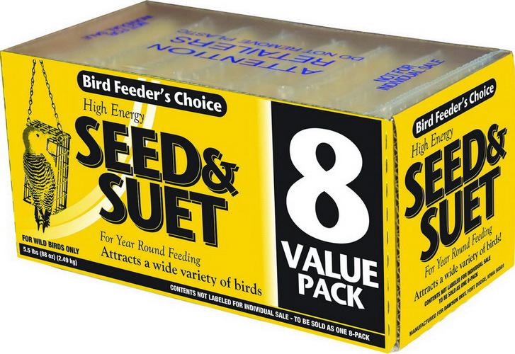 Seed & Suet Value Pack 8