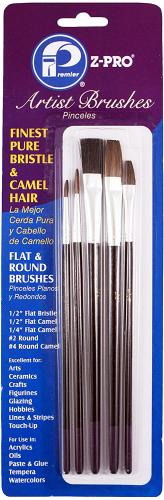 Premier 5 Piece Camel Hair Brush