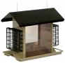 Lg Hopper Feeder W/suet Holders