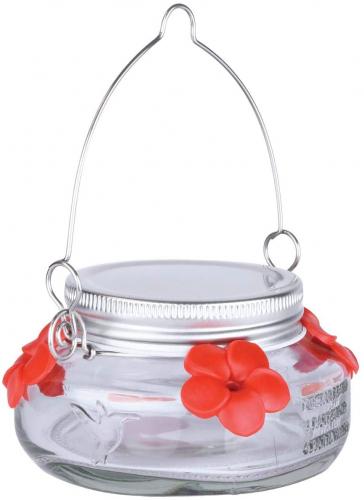 8Oz Mason Jar Hummingbird Feeder
