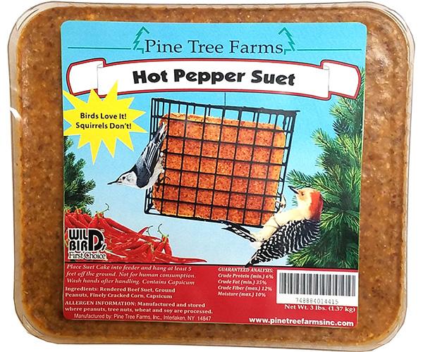 Hot Pepper 3LB Suet Cake