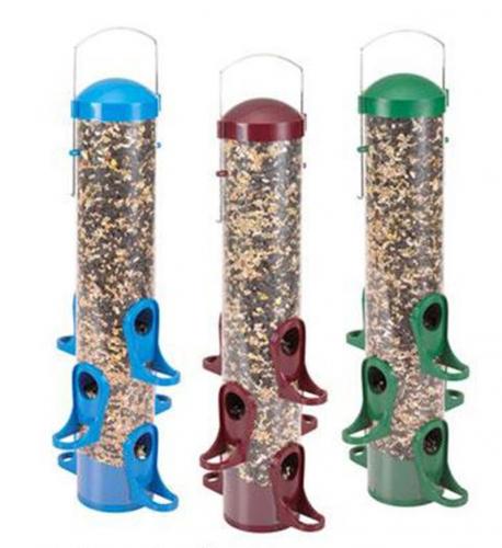 Tube Feeder Assorted Colors