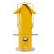 Yellow Metal Tube Feeder