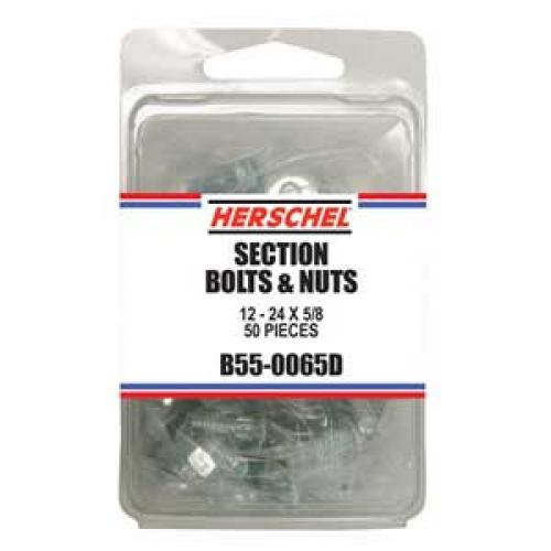 Section Bolts/nuts 50pk.