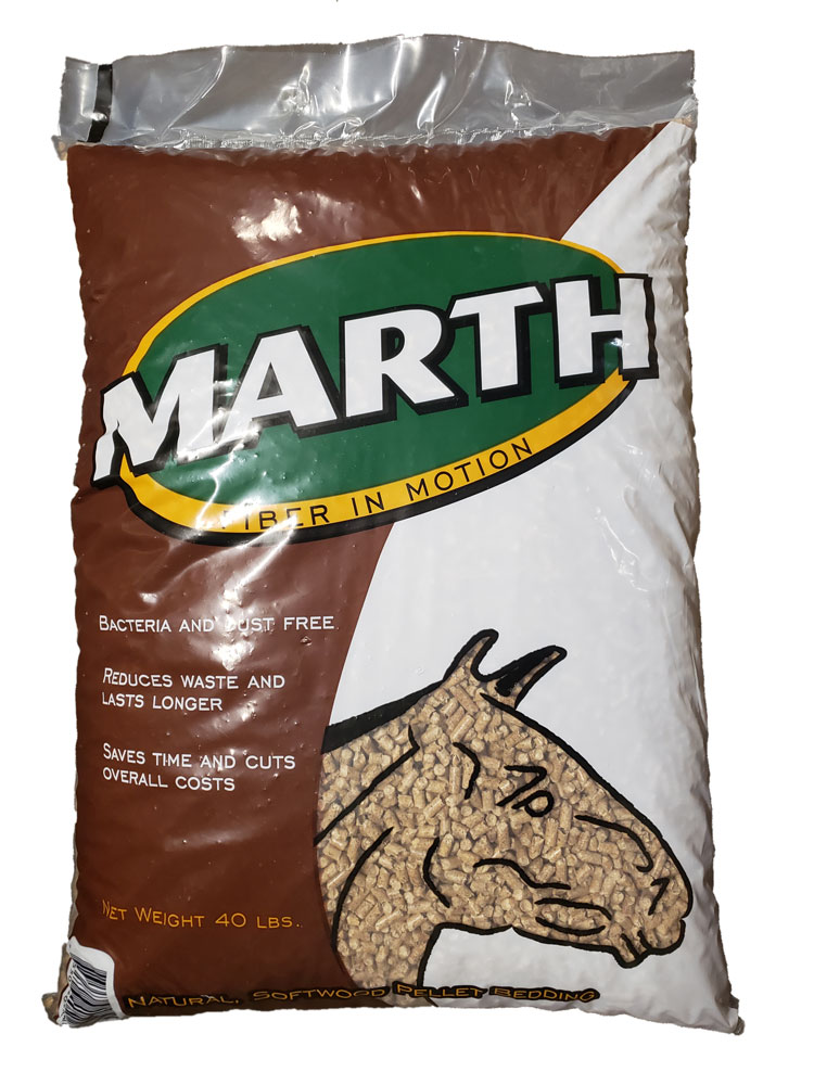 Pelleted Wood Bedding 40#