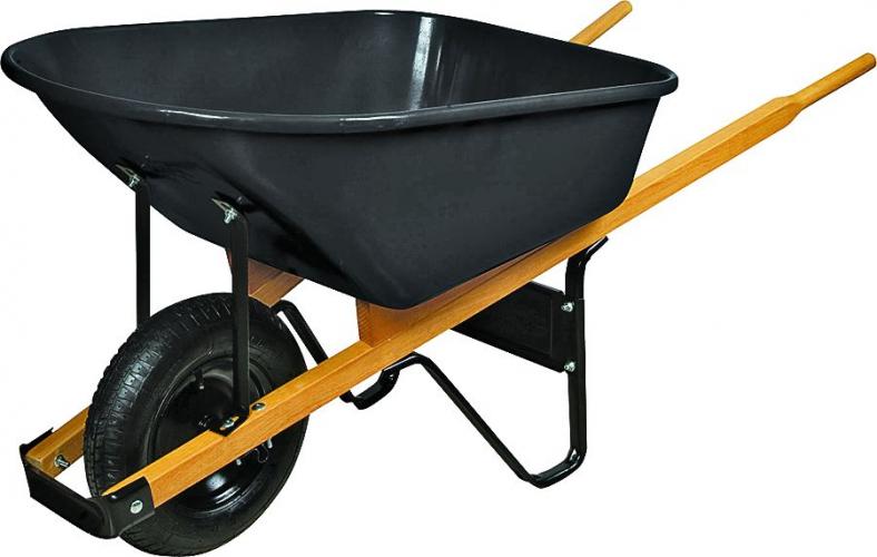Departments Wheelbarrow 6 CUFT Steel