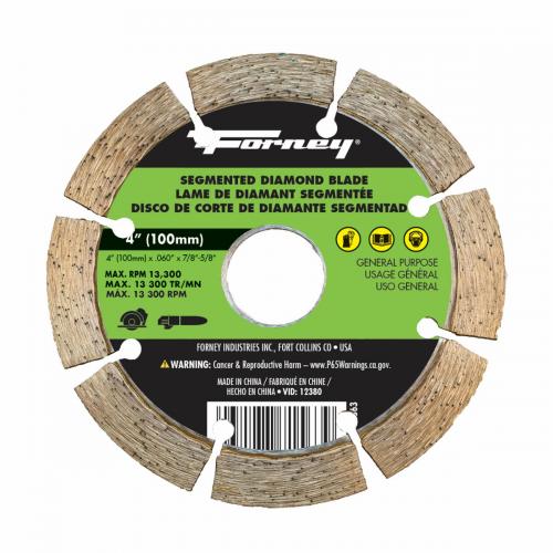 4" Diamond Cut-Off Blade Segment