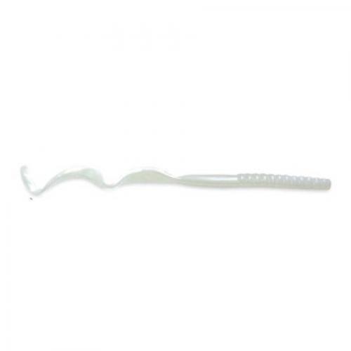 18-CT 7.5" Pearl Plastic Worm