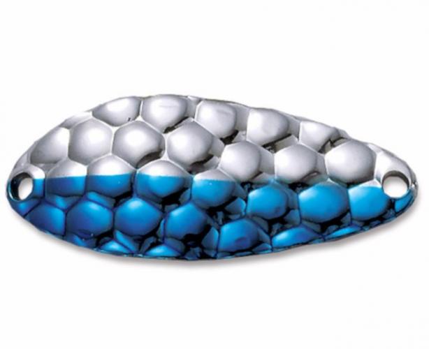 2/5-OZ Chrome/Neon Blue Spoon