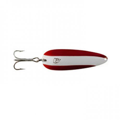 2/5-OZ Red & White Spoon