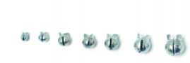15-PC SZ-4 Split Shot Sinker