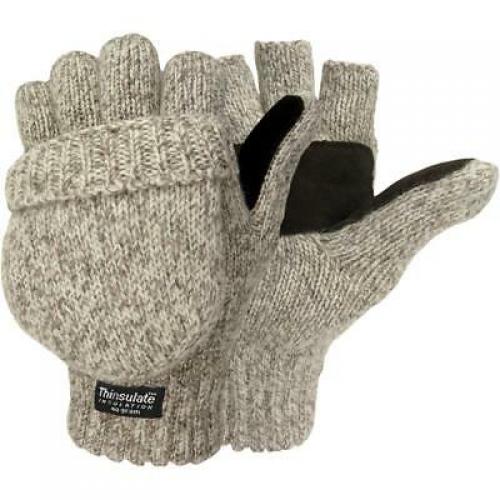 Ragg Wool Fingerless Glove