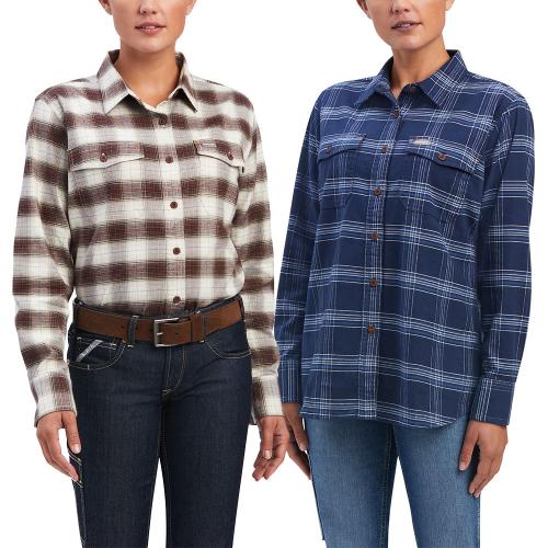Women's Rebar Flannel Work Shirt
