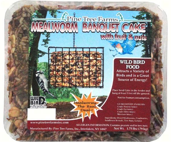 7.5OZ Mealworm Large Seed Cake