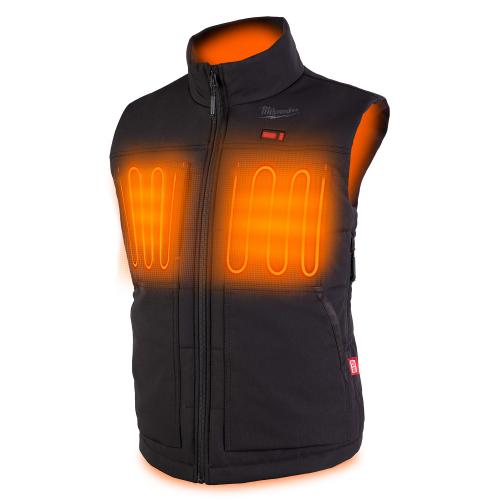 Womens M12 BLK Heated Axis Vest
