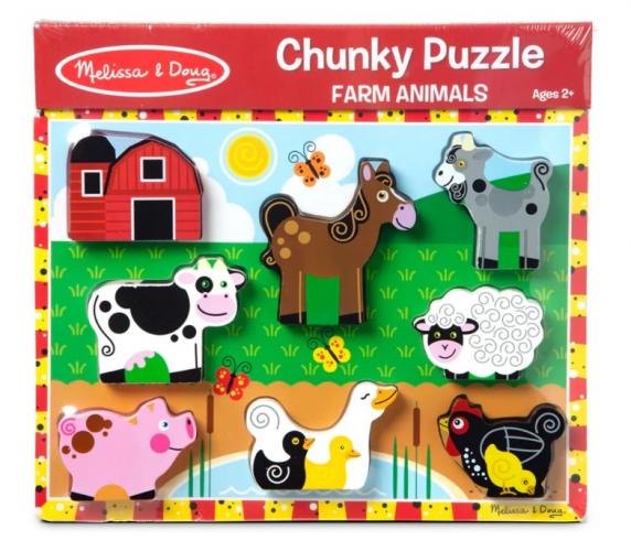8PC Farm Chunky Puzzle