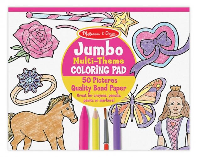 Jumbo 50-Page Kids' Coloring Pad