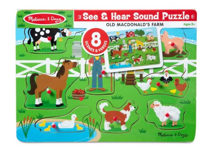 Old MacDonald Farm Sound Puzzle