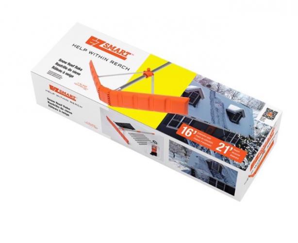 16' EZ Smart Poly Roof Rake