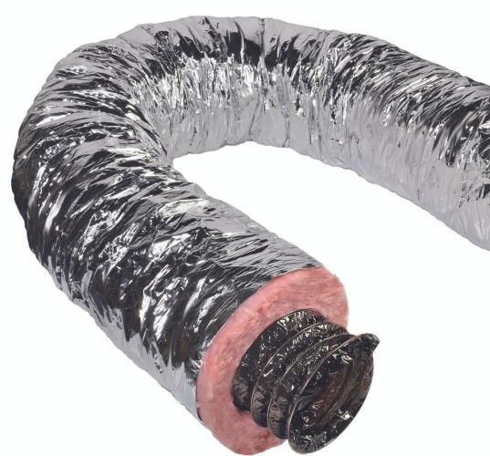 4"X25' Insulated Flexible Duct