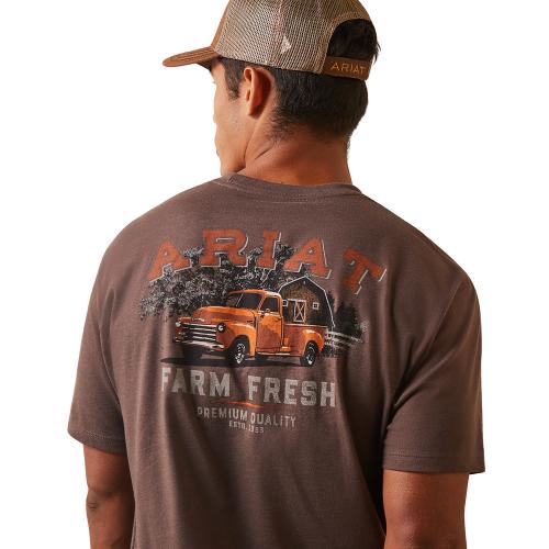 Mens Farm Fresh T-Shirt Truck BH