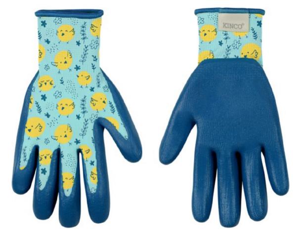 Kids Green or Blue Chick Glove