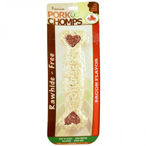 8" Pork Chomps Crunchy Bone