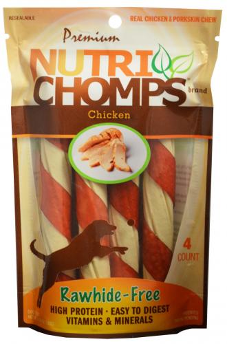 4CT Nutri Chomps Chicken Twist