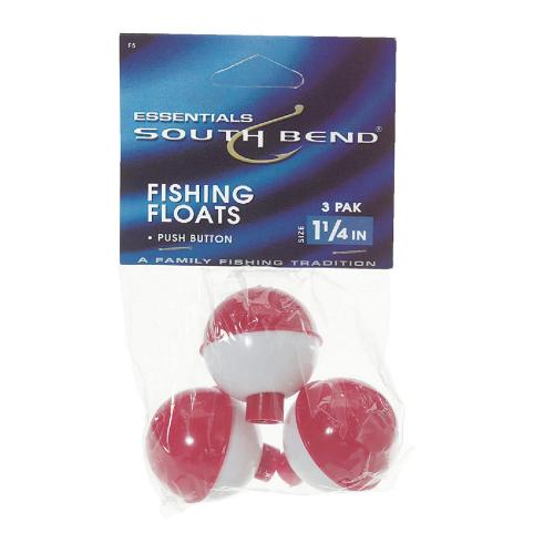 F5 1-1/4" Red White Floats 3pk