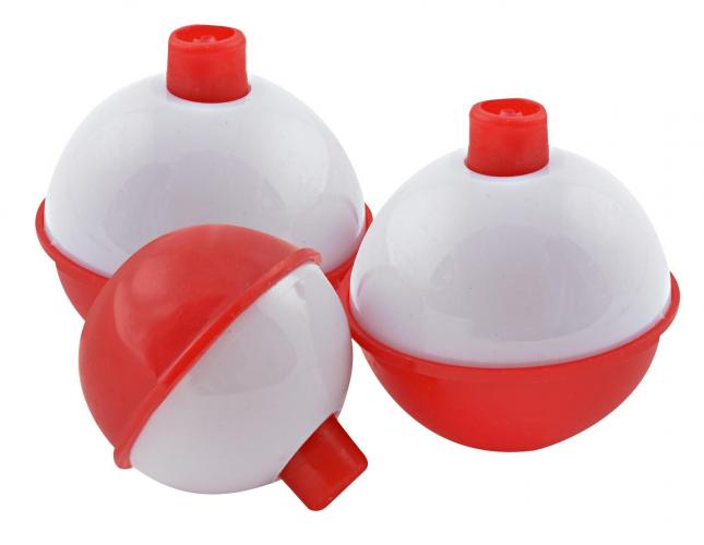 F3 3/4" Red White Floats 3pk