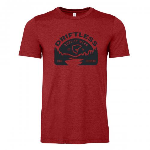 Angler Tee - Heather Red