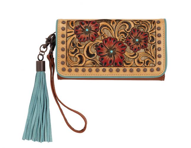 Ariat Womens Calf Hair Clutch