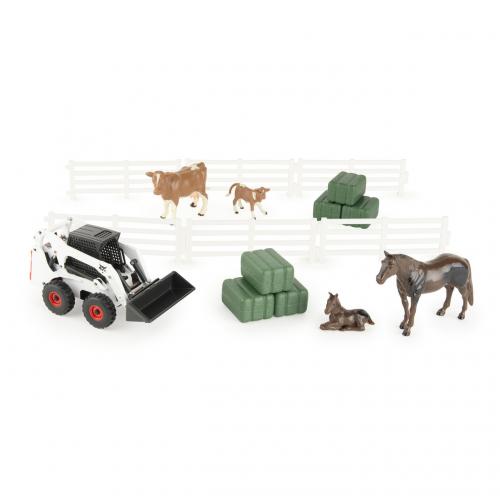 Animal Set w Bobcat Skid Steer