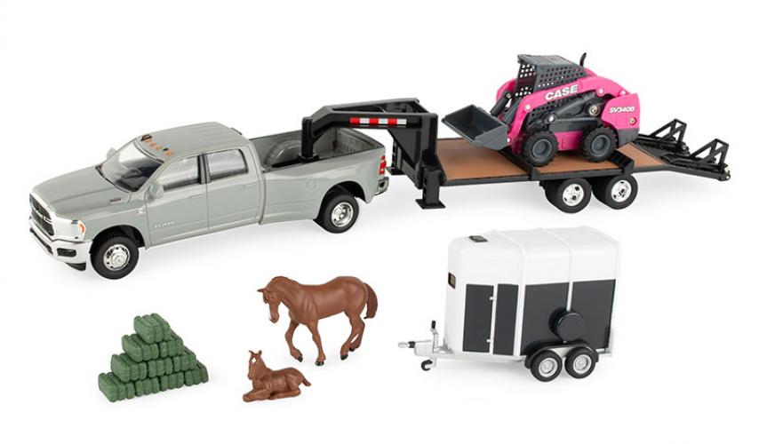 Case Horse Trailer Playset