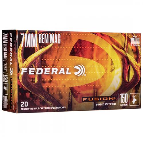 7mm Rem Mag 150gr Fusion