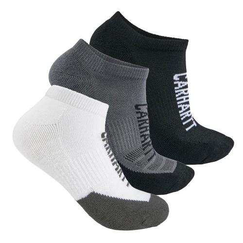 3PK Midweight Logo Low Cut Sock