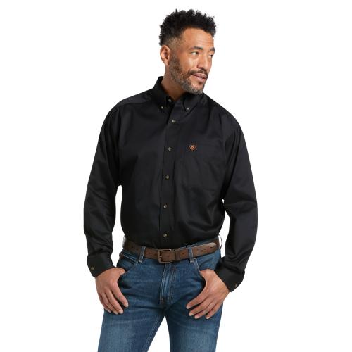 Men's Twill Classic Shirt BLK