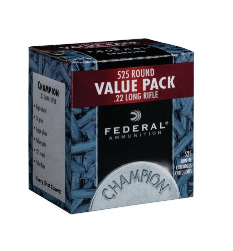 22 Lr 36gr Fed Champ Copper Hp
