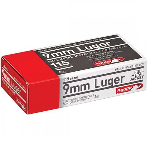 9mm 115gr Fmj Aguila 50ct