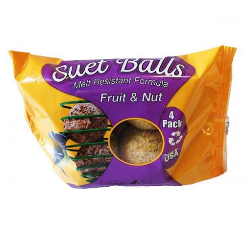 Suet Balls Fruit & Nut 4pk